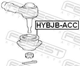 FEBEST HYBJB-ACC EAN: 4056111018010.