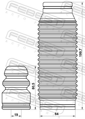 FEBEST HYSHB-SBF-KIT EAN: 4056111146294.