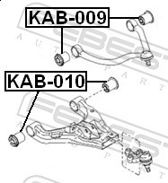 FEBEST KAB-010 EAN: 4056111041605.
