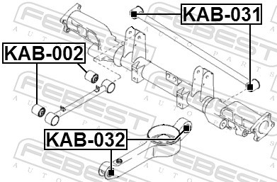 FEBEST KAB-032 EAN: 4056111095578.