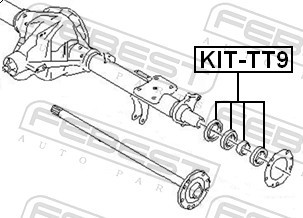 FEBEST KIT-TT9 EAN: 4056111052311.