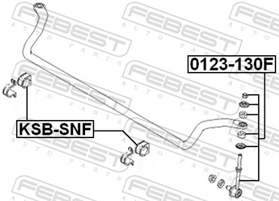 FEBEST KSB-SNF EAN: 4056111053868.