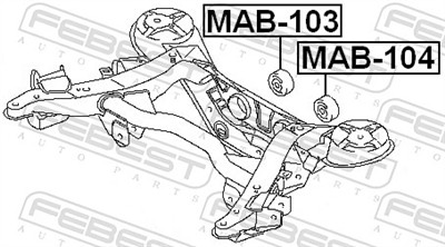 FEBEST MAB-103 EAN: 4056111026091.