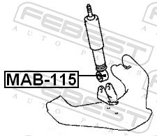 FEBEST MAB-115 EAN: 4056111038025.