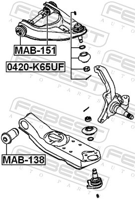 FEBEST MAB-151 EAN: 4056111101590.