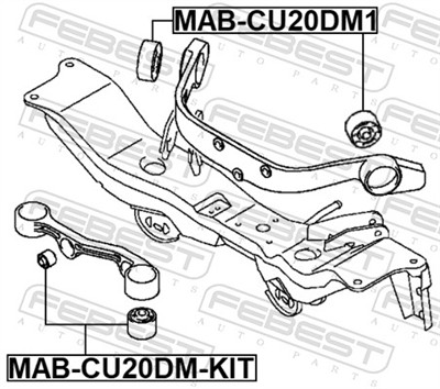 FEBEST MAB-CU20DM-KIT EAN: 4056111131597.