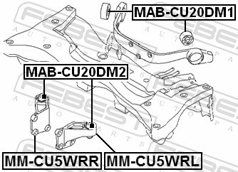FEBEST MAB-CU20DM2 EAN: 4056111029429.