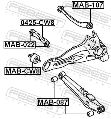 FEBEST MAB-CW8 EAN: 4056111029443.