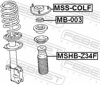 FEBEST MB-003 EAN: 4056111026121.