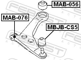 FEBEST MBJB-CS5 EAN: 4056111005935.