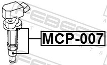FEBEST MCP-007 EAN: 4056111153551.