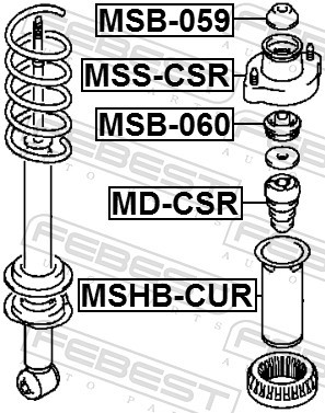 FEBEST MD-CSR EAN: 4056111077895.