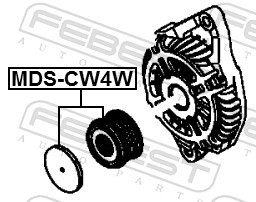 FEBEST MDS-CW4W EAN: 4056111096636.