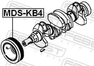 FEBEST MDS-KB4 EAN: 4056111092331.