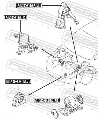 FEBEST MM-CS3MLH EAN: 4056111020396.