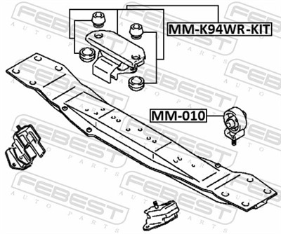 FEBEST MM-K94WR-KIT EAN: 4056111126104.