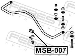 FEBEST MSB-007 EAN: 4056111008073.