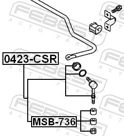 FEBEST MSB-736 EAN: 4056111031248.
