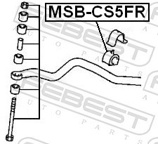FEBEST MSB-CS5FR EAN: 4056111042138.