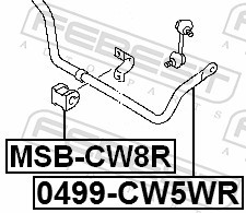 FEBEST MSB-CW8R EAN: 4056111030937.