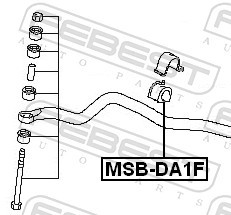 FEBEST MSB-DA1F EAN: 4056111026725.