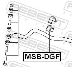 FEBEST MSB-DGF EAN: 4056111022253.