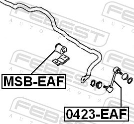 FEBEST MSB-EAF EAN: 4056111026954.