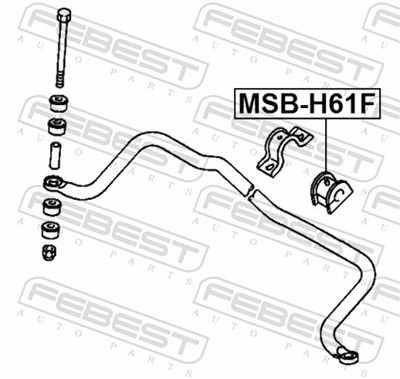 FEBEST MSB-H61W EAN: 4056111121864.