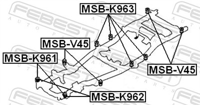 FEBEST MSB-K963 EAN: 4056111059969.