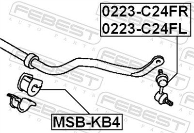 FEBEST MSB-KB4 EAN: 4056111031026.