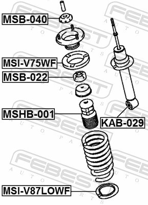FEBEST MSHB-001 EAN: 4056111031095.