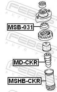 FEBEST MSHB-CKR EAN: 4056111015668.