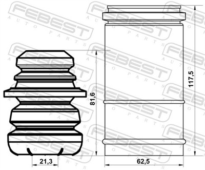 FEBEST MSHB-CSF-KIT EAN: 4056111146409.