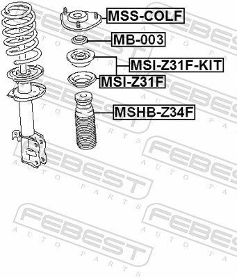 FEBEST MSS-COLF EAN: 4056111114385.