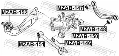 FEBEST MZAB-147 EAN: 4056111106458.