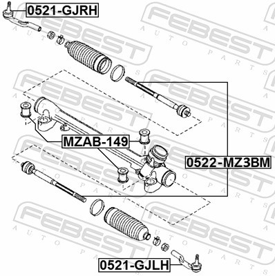FEBEST MZAB-149 EAN: 4056111106472.
