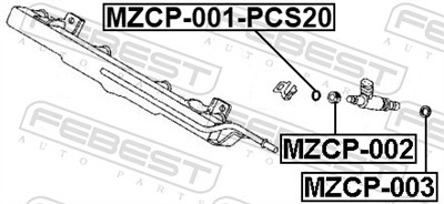 FEBEST MZCP-001-PCS20 EAN: 4056111131245.