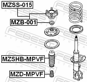 FEBEST MZD-MPVF EAN: 4056111014470.