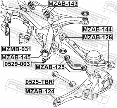 FEBEST MZMB-031 EAN: 4056111076997.