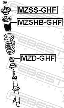 FEBEST MZSS-GHF EAN: 4056111085142.