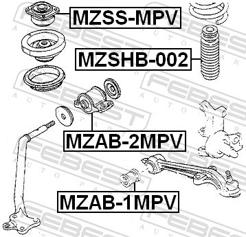 FEBEST MZSS-MPV EAN: 4056111020365.