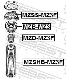 FEBEST MZSS-MZ3F EAN: 4056111027944.