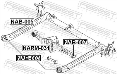 FEBEST NARM-031 EAN: 4056111002347.