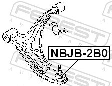 FEBEST NBJB-2B0 EAN: 4056111054384.