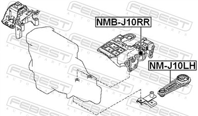 FEBEST NMB-J10RR EAN: 4056111061733.