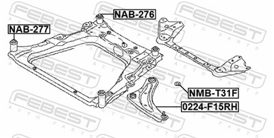 FEBEST NMB-T31F EAN: 4056111129976.