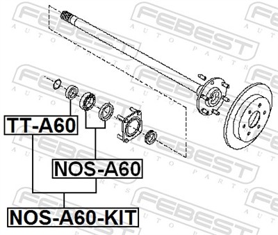 FEBEST NOS-A60-KIT EAN: 4056111181509.