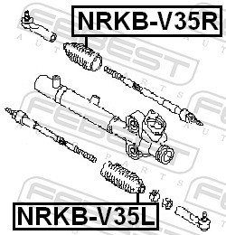 FEBEST NRKB-V35L EAN: 4056111024868.