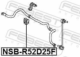 FEBEST NSB-R52D25F EAN: 4056111126548.