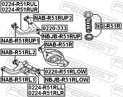 FEBEST NSI-R51R EAN: 4056111188331.